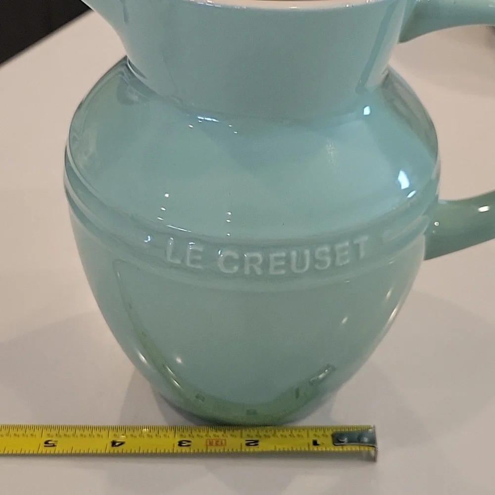 Large Le Creuset Cool Mint Pitcher